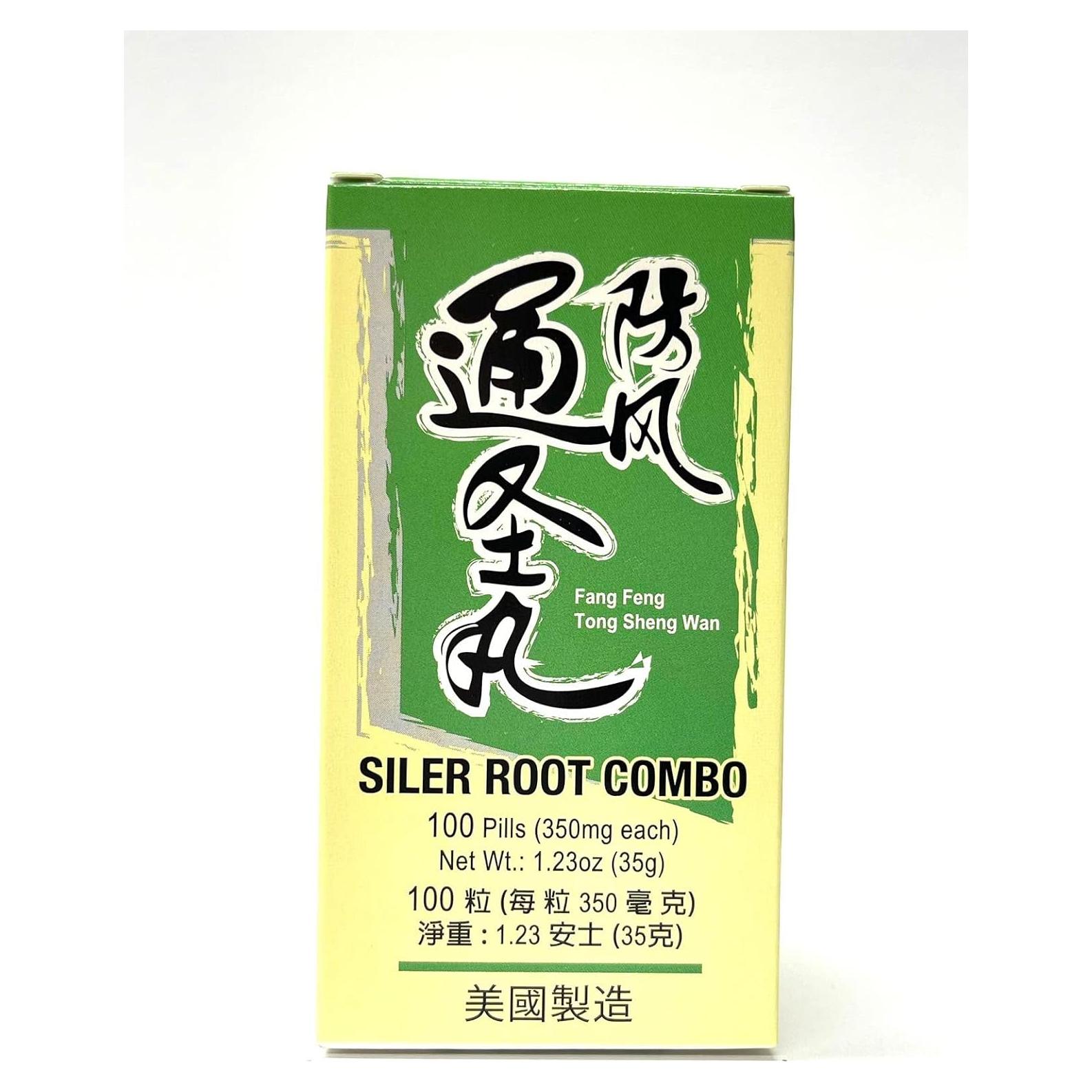 Suplemento Herbal Siler Fang Feng 350mg - 100 Pastillas