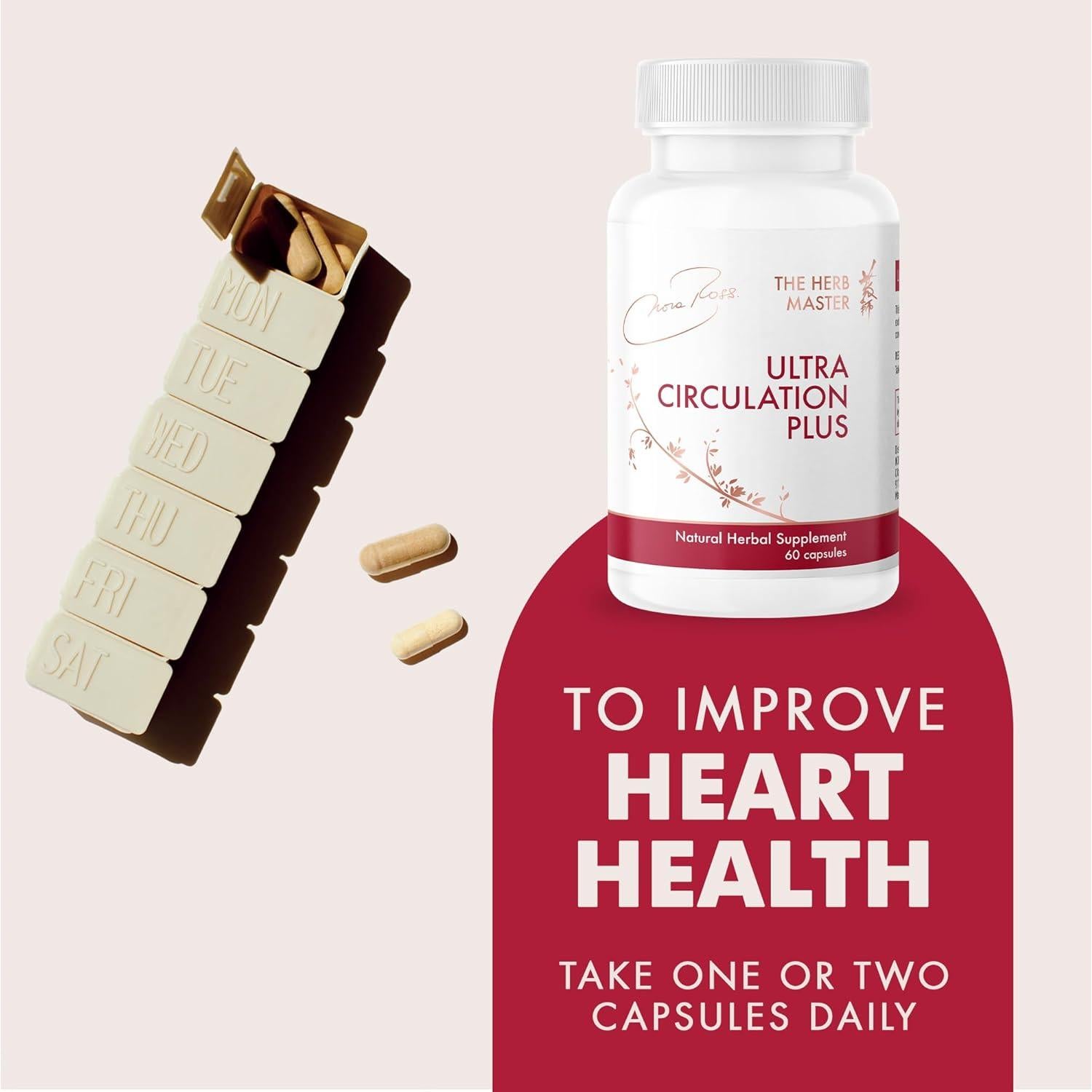 Suplemento de Óxido Nítrico Nora Ross - 60 Cápsulas para Circulación Saludable