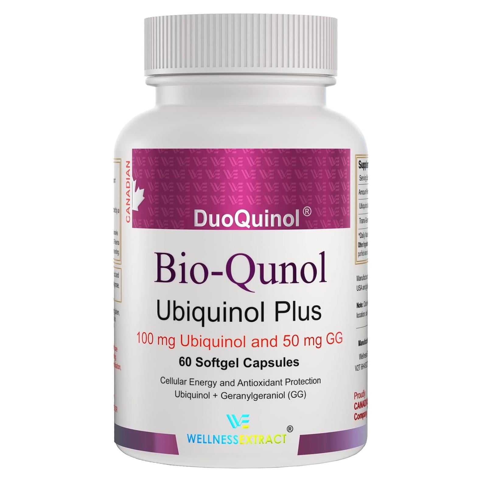 Suplemento Ubiquinol BioQuinol 150mg 60 Softgels Antioxidante