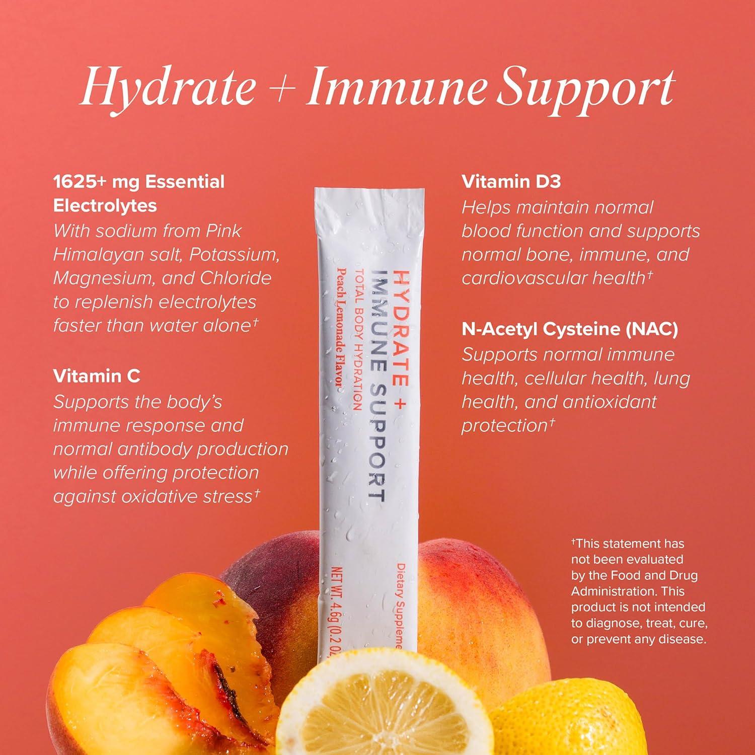 Isagenix Hidratación Electrolitos 1625 mg Limonada Durazno 24 Porciones