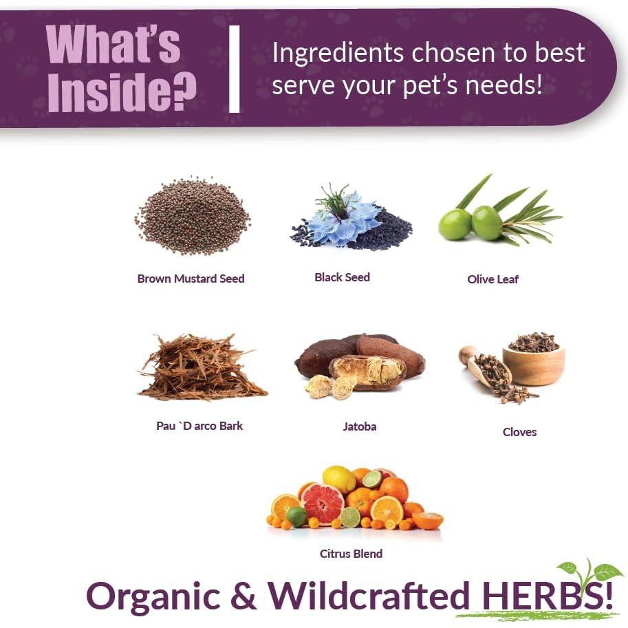 Suplemento Herbal Vibactra Plus Amber NaturalZ 118ml para Mascotas