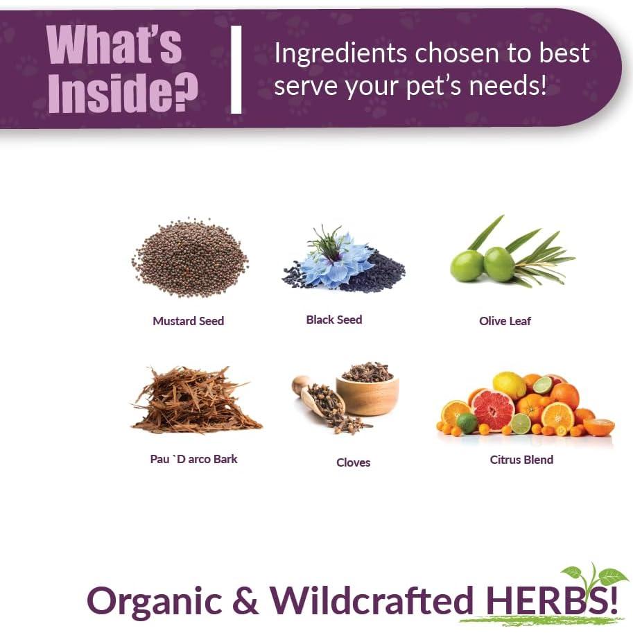 Suplemento Herbal Amber NaturalZ Vibactra 113.4g para Mascotas