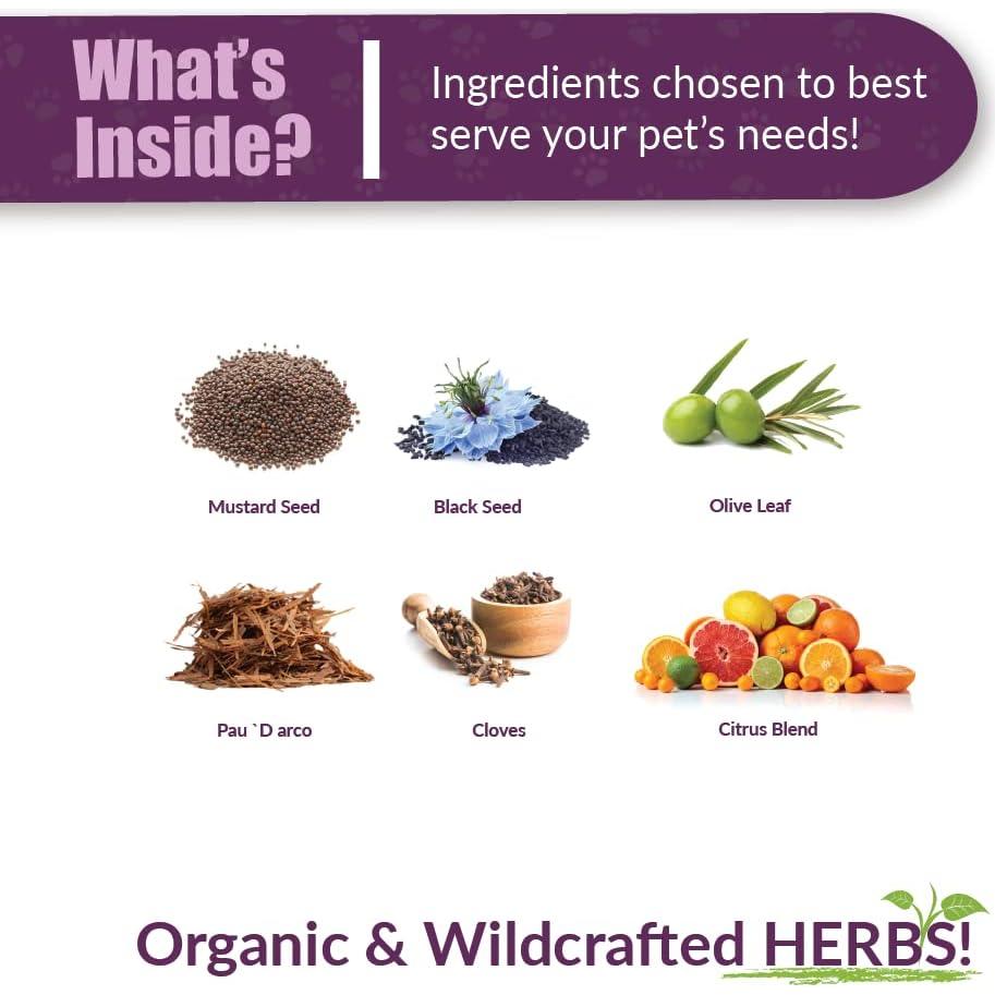 Suplemento Herbal Tossa K Kennel Bark Amber NaturalZ 118ml