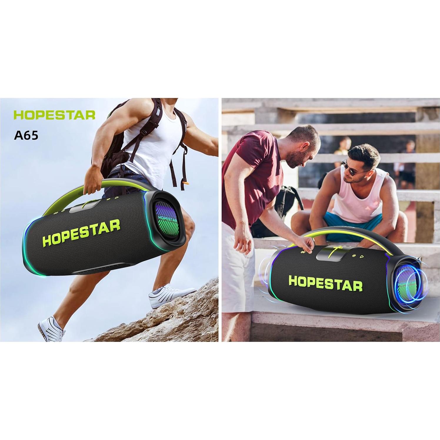 Altavoz Bluetooth WorryFree Gadgets 300W Portátil Negro