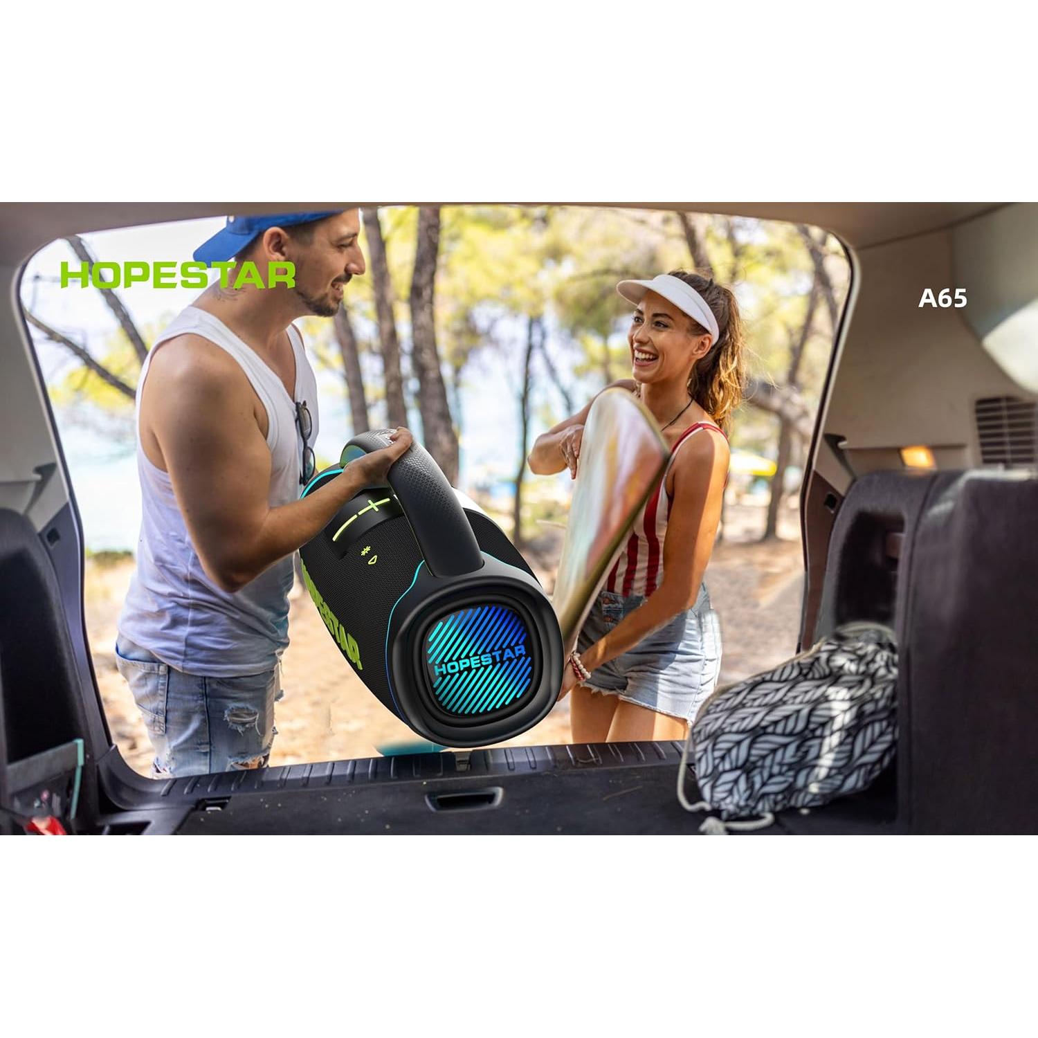 Altavoz Bluetooth WorryFree Gadgets 300W Portátil Negro