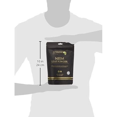 Polvo de Neem Afrikinky 250g - Natural para Piel y Cabello