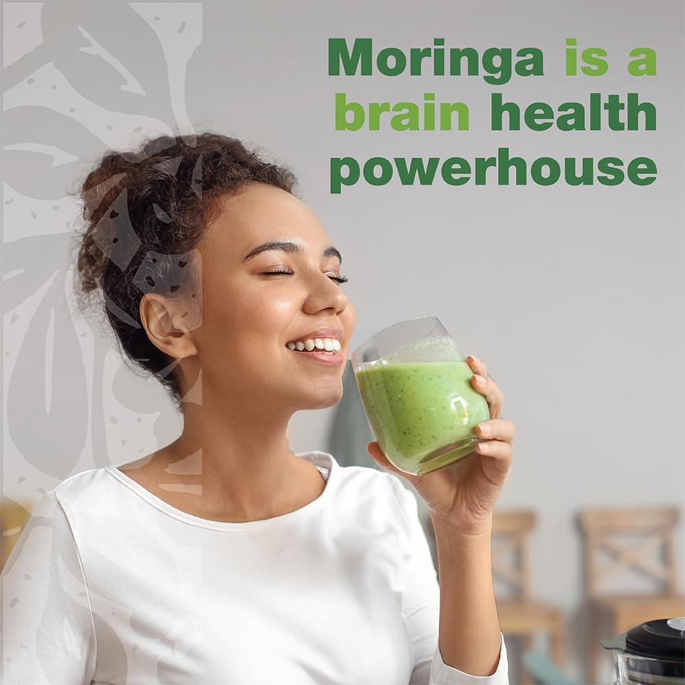 Suplemento de Moringa Orgánica Baoactive 120 Cápsulas