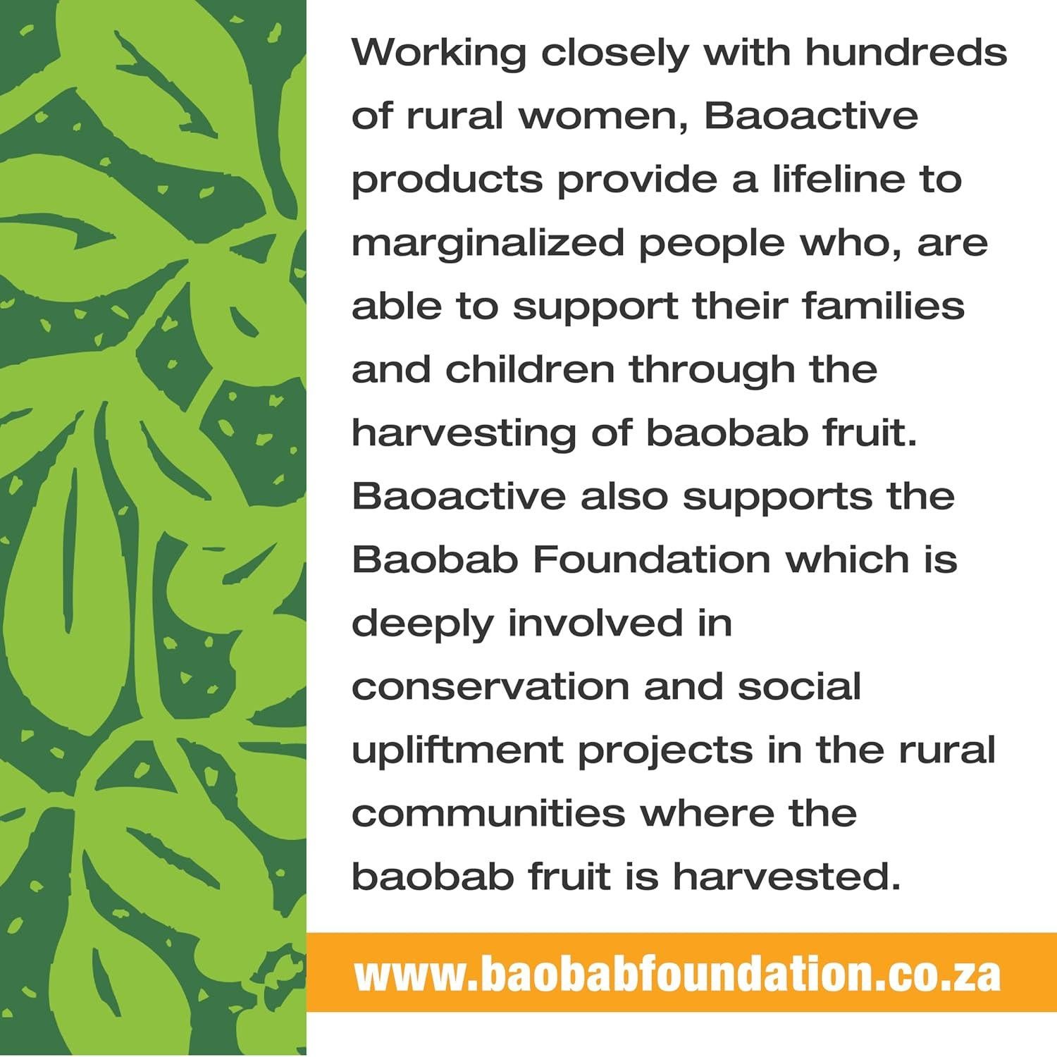 Suplemento de Moringa Orgánica Baoactive 120 Cápsulas