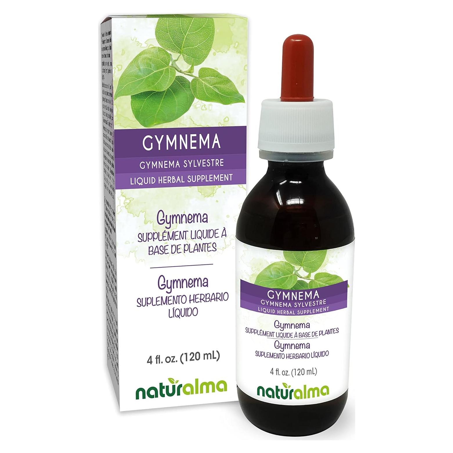 Extracto Líquido de Gymnema Naturalma 118.29 ml Vegano Sin Alcohol