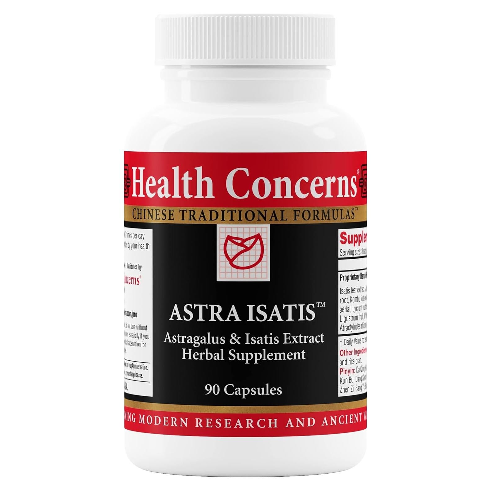 Suplemento Inmunológico Health Concerns Astra Isatis 90 Cápsulas