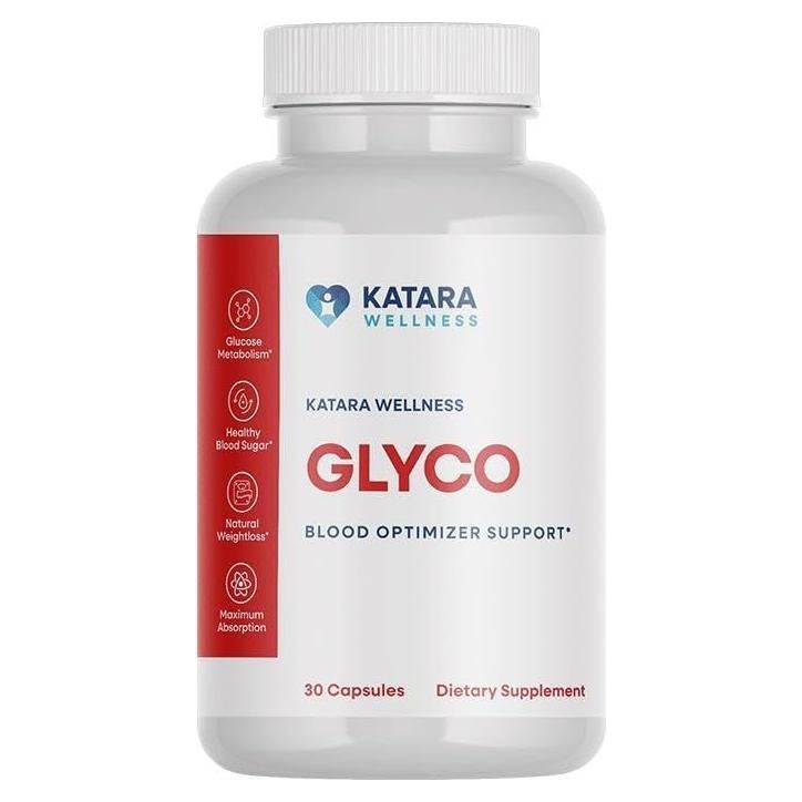 Suplemento Glyco Katara Wellness 30 Cápsulas Vitamina C E