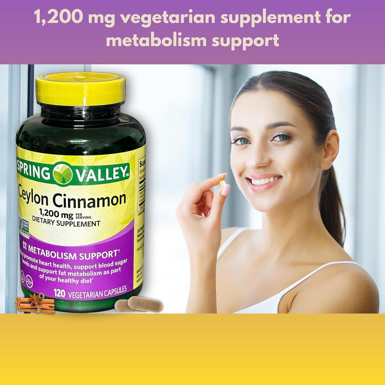 Suplemento de Canela de Ceilán 1200mg Kurniso 120 Cápsulas