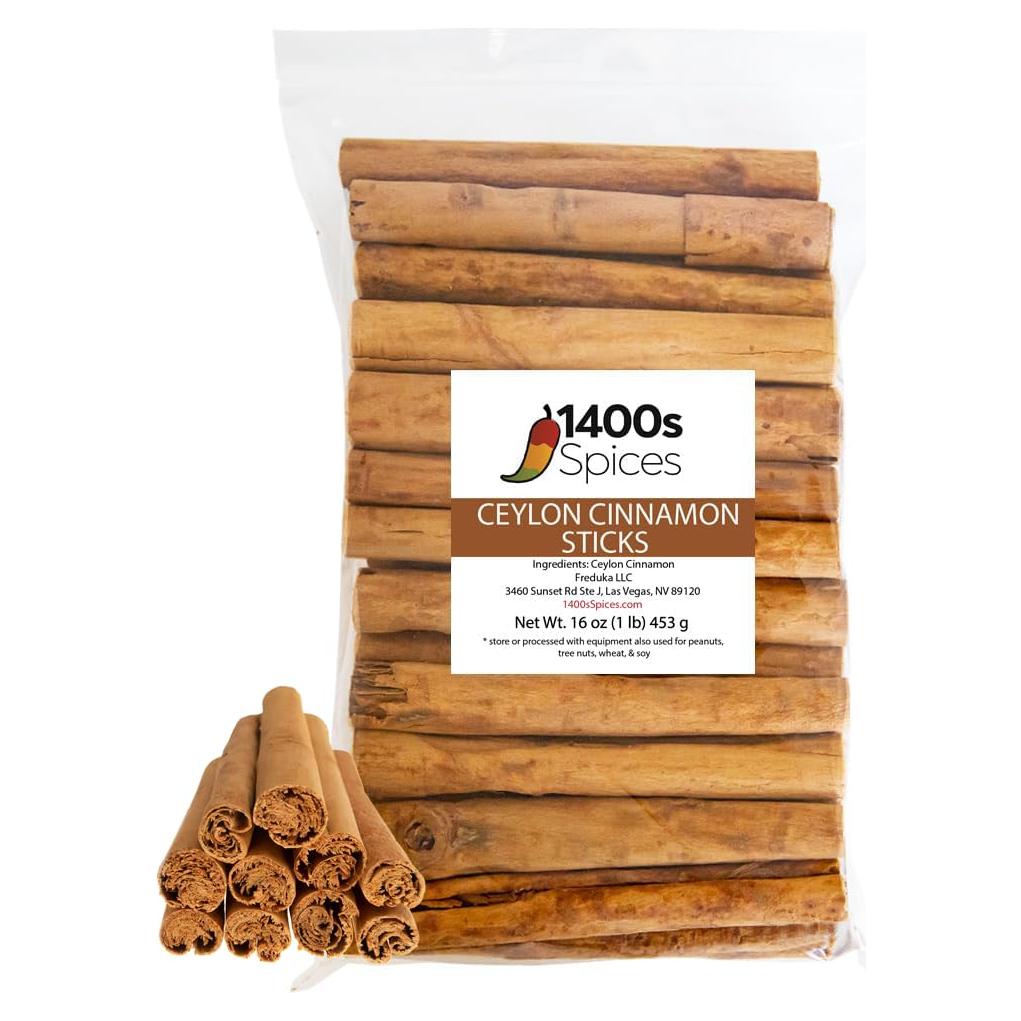 Palitos de Canela de Ceilán Freduka 453g - Canela Verdadera