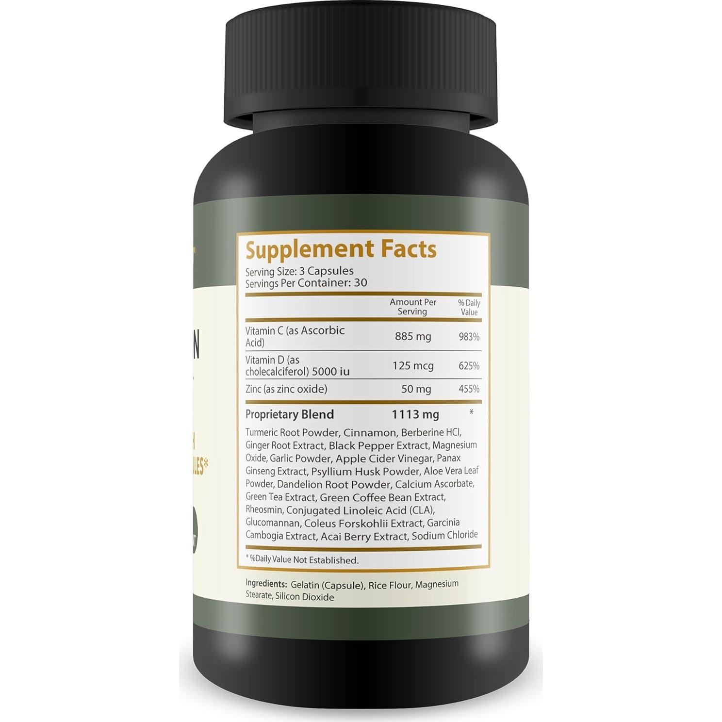 Suplemento de Canela Ritual de Canela 1000mg - Salud Sanguínea