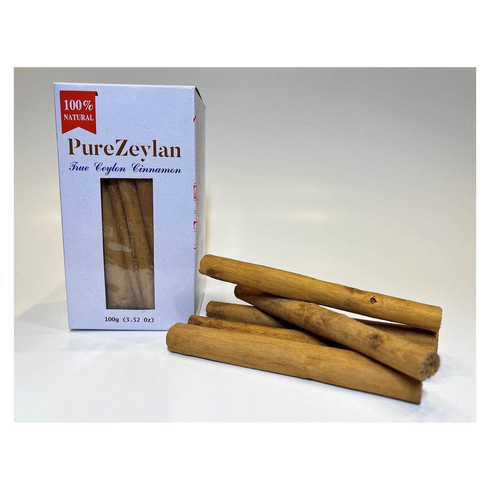 Canela de Ceilán en Palitos 100g - 100% Natural de Sri Lanka