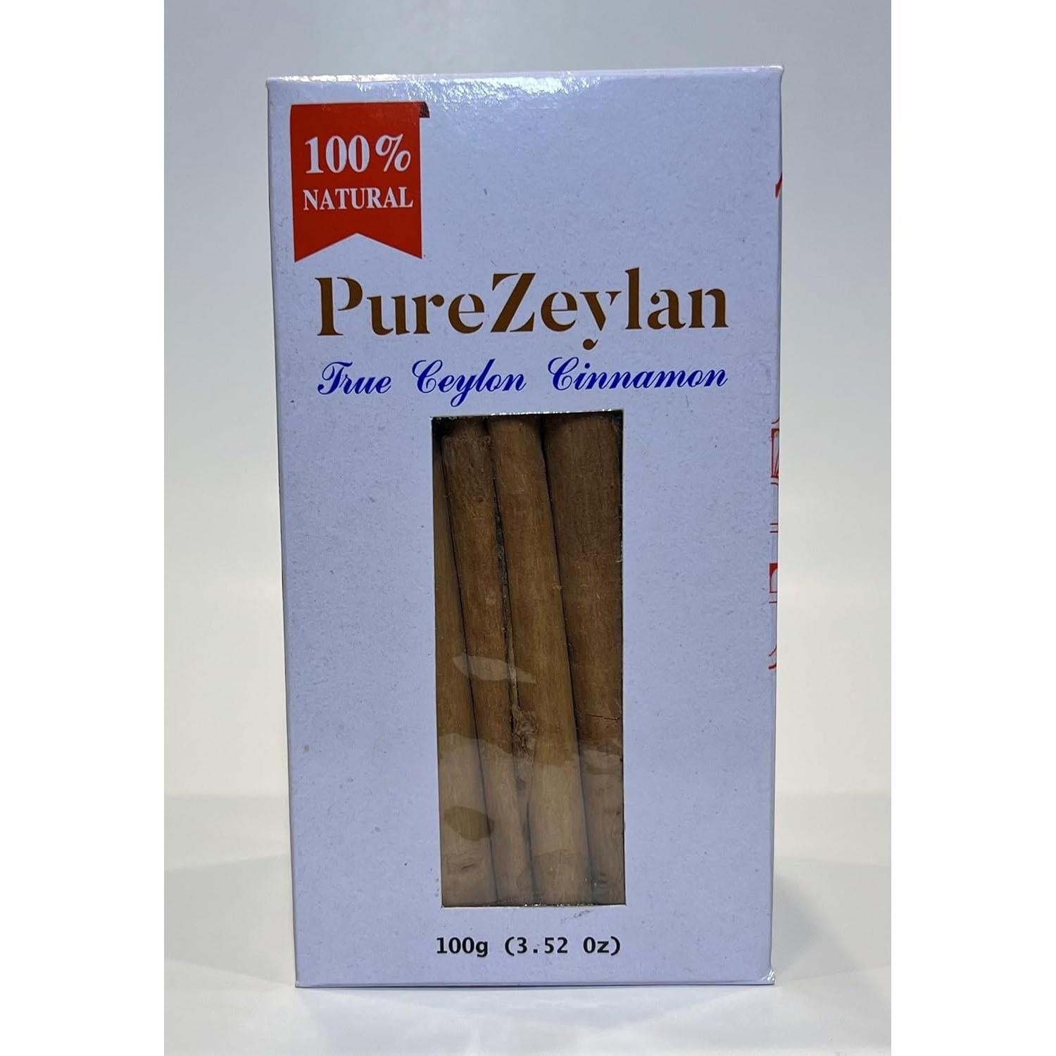 Canela de Ceilán en Palitos 100g - 100% Natural de Sri Lanka