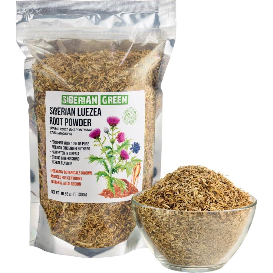 Té de raíz de Maral verde siberiano 300g con Ginseng Eleuthero