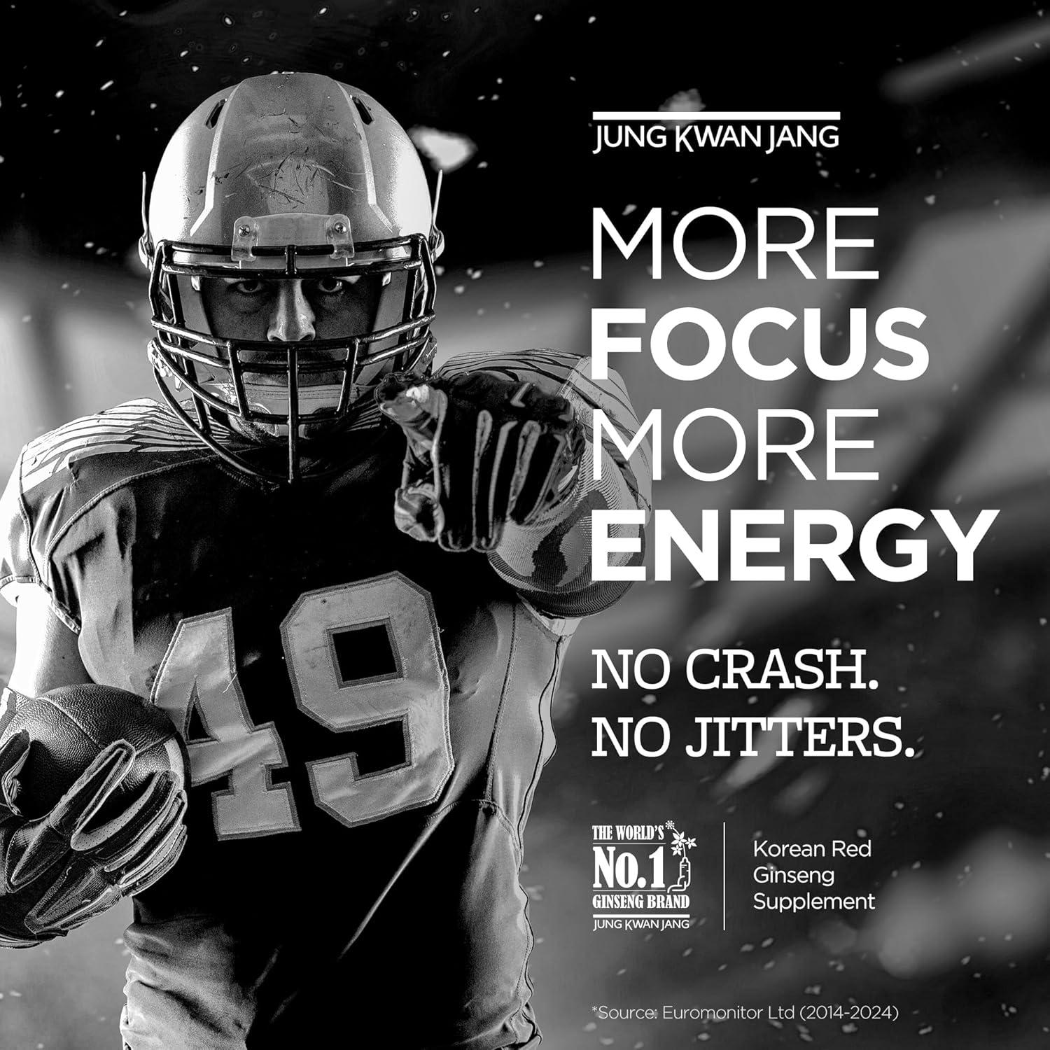 Píldoras de Ginseng Rojo Coreano JUNG KWAN JANG - 800 Unidades