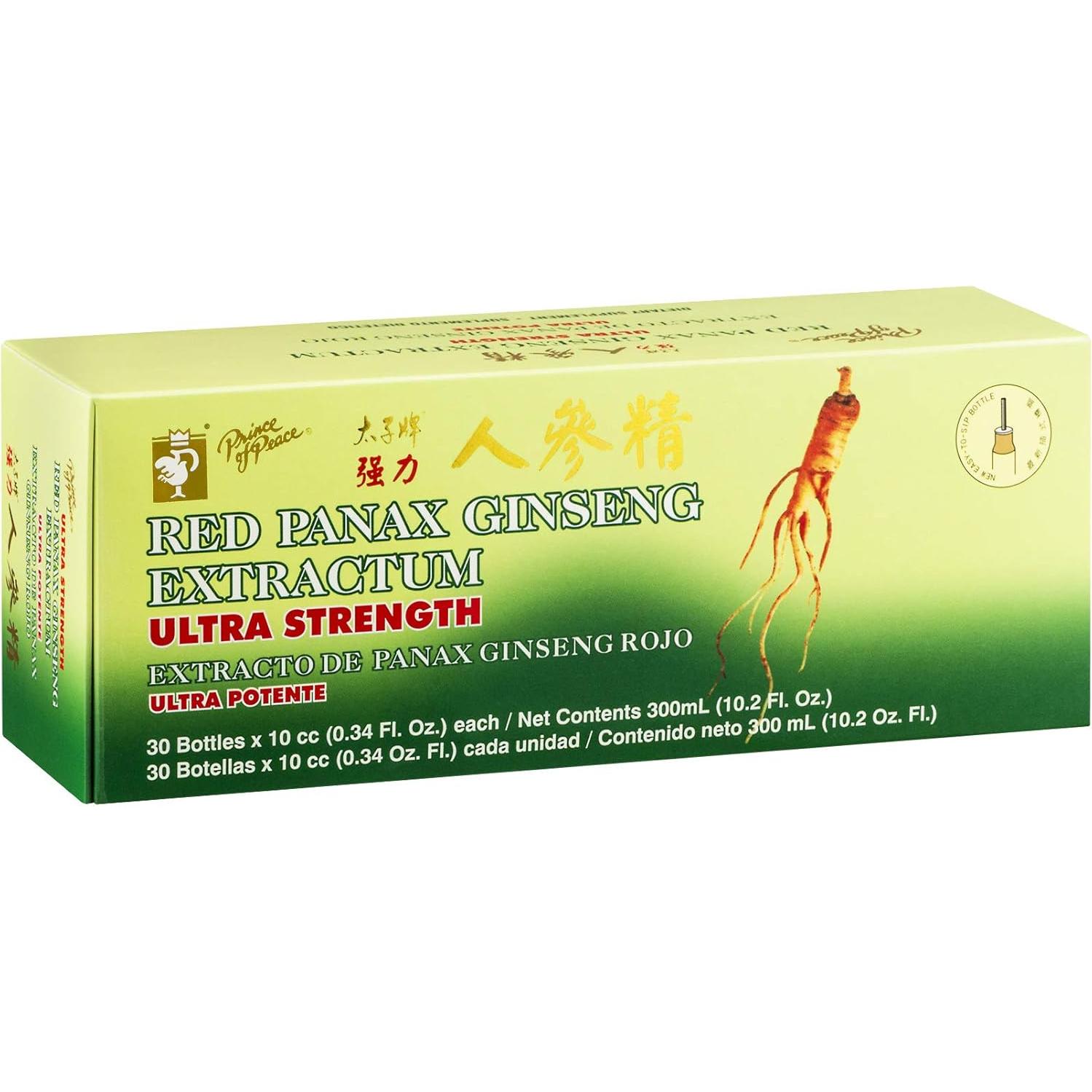 Suplemento Dietético Ginseng Panax Rojo Príncipe de la Paz 3.32 kg