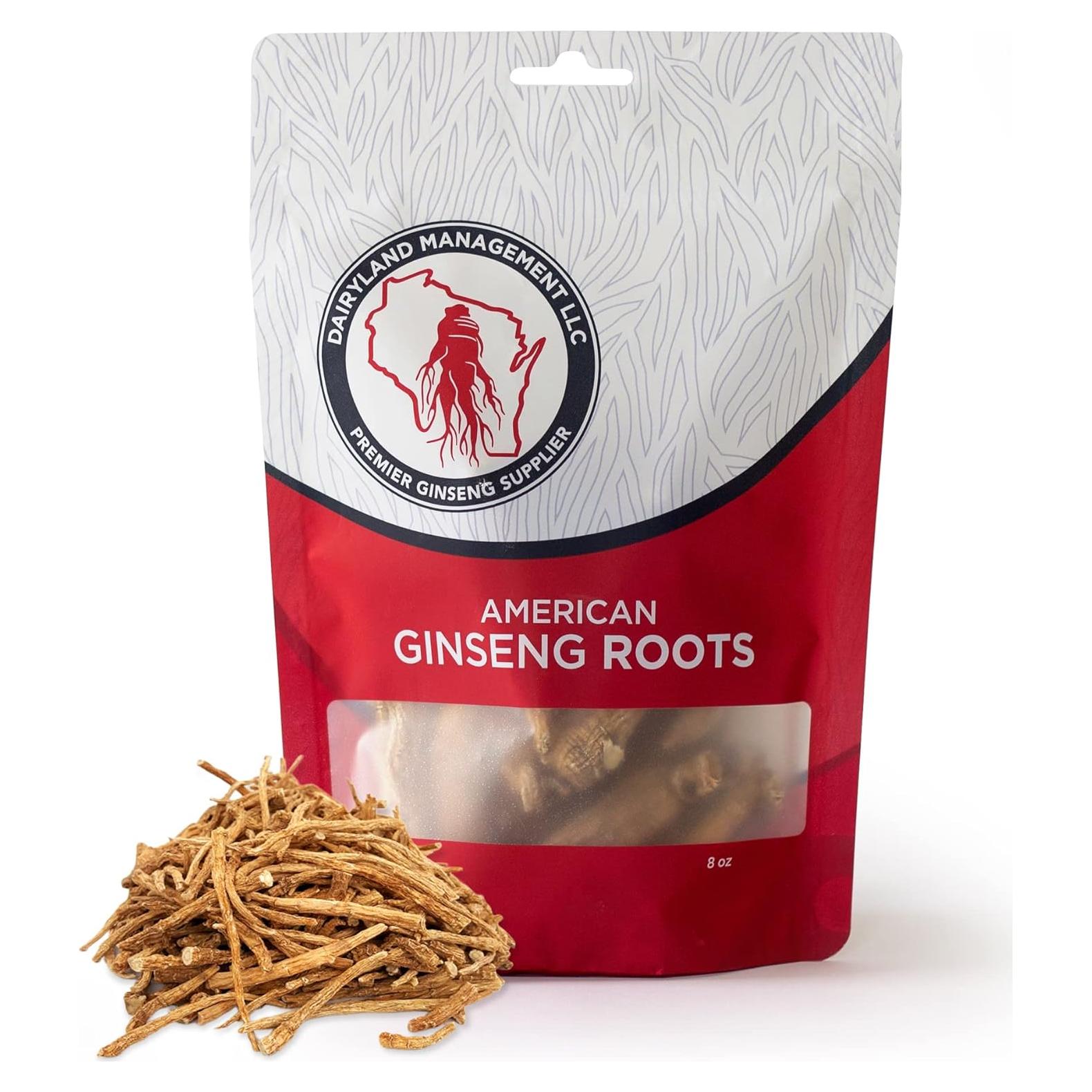 Raíces de Ginseng Americano Dairyland 227 g - No OGM, Libre de Gluten