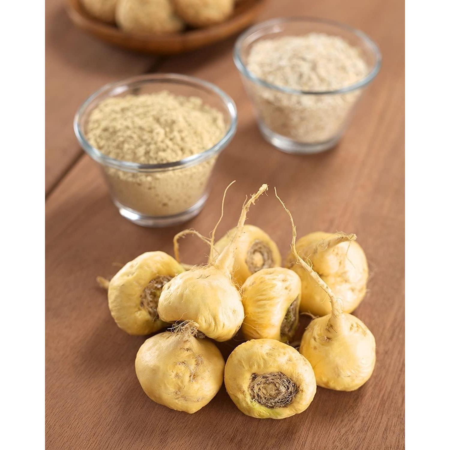 Polvo de Maca Amarilla Orgánica Food to Live 7.26 kg - Crudo, Vegano