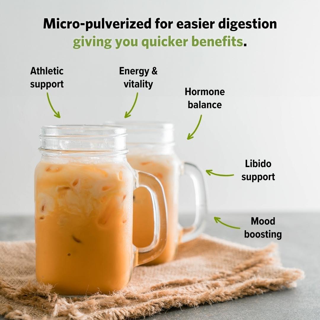 Polvo de Maca Gelatinizada Orgánica Sunfood 227g - Superalimento Vegano