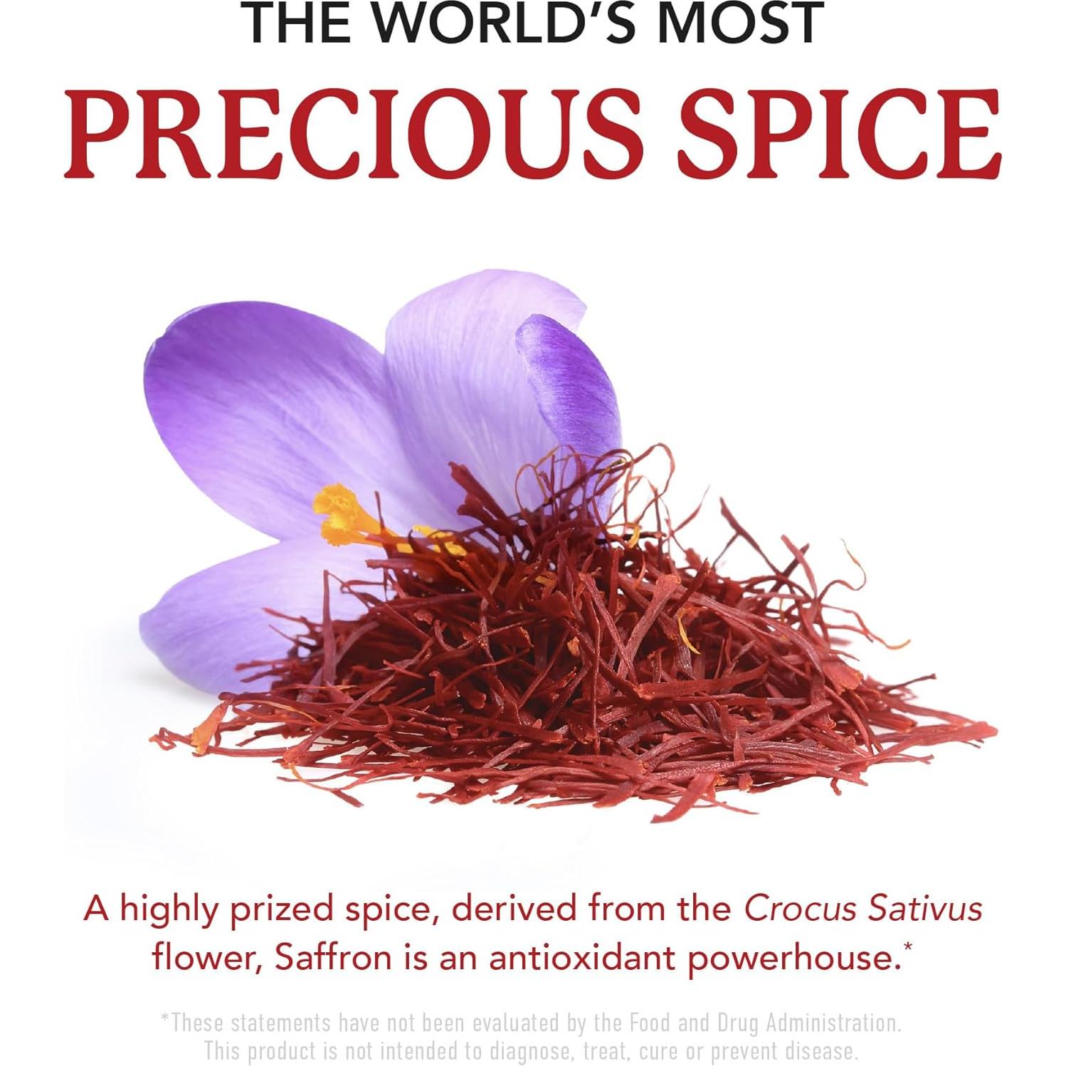 Extracto de Azafrán y Raíz de Maca SMNutrition 90 Porciones