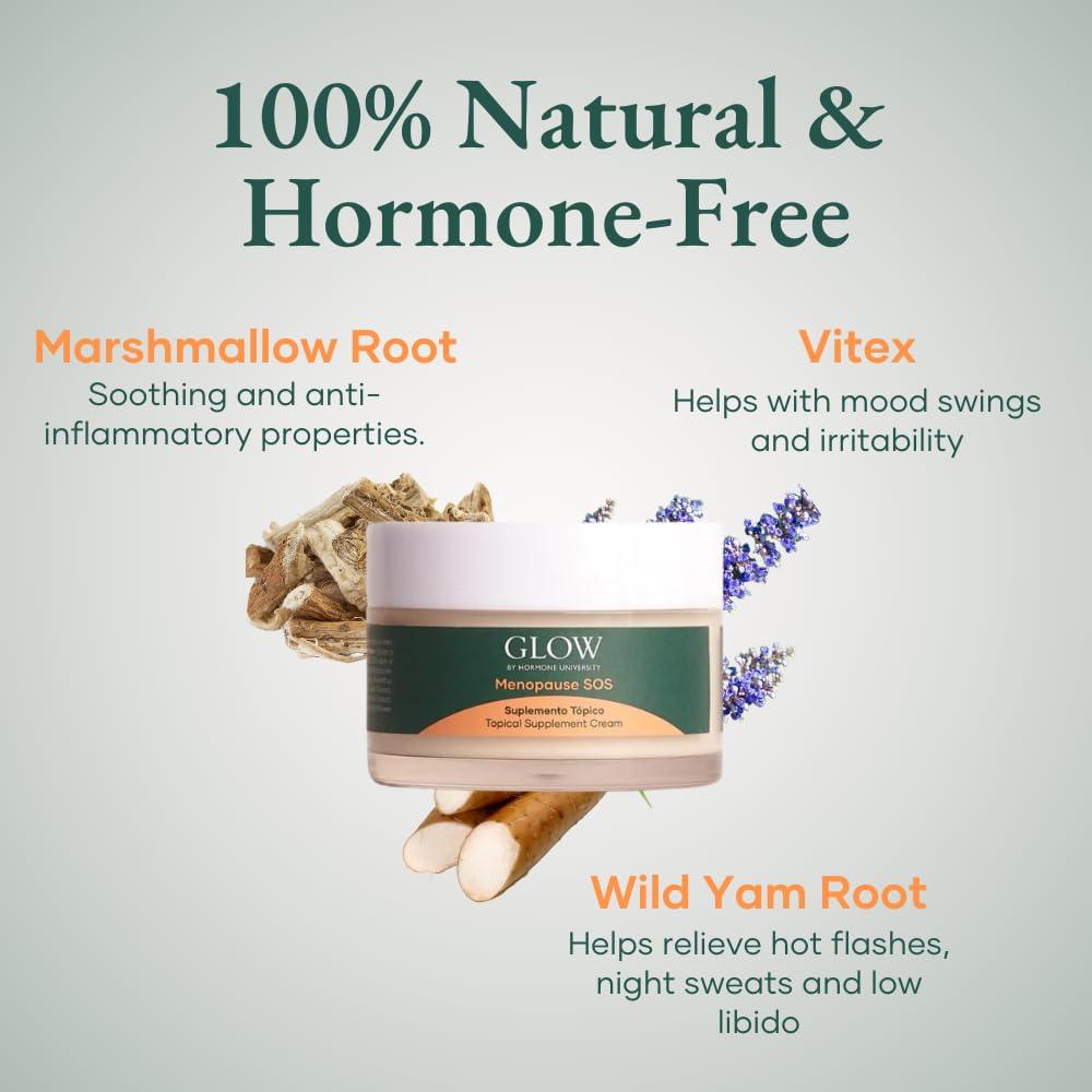 Crema de Ñame Silvestre Glow - Alivio Menopausia 48g