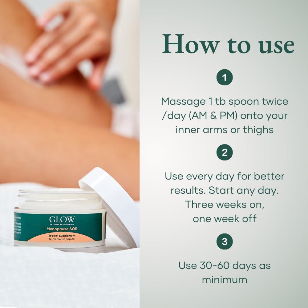 Crema de Ñame Silvestre Glow - Alivio Menopausia 48g