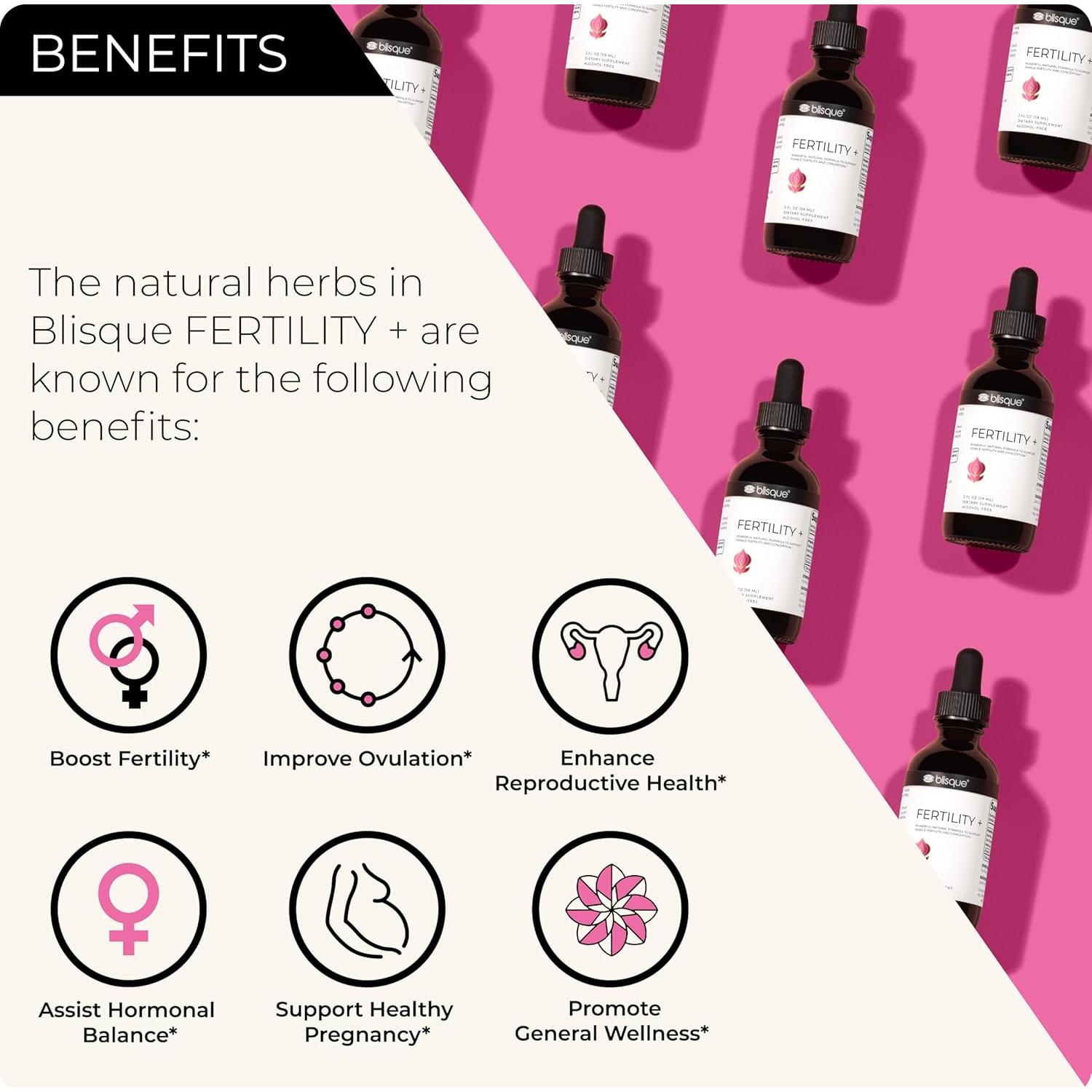 Suplemento Natural de Fertilidad Blisque 56.7g - Vegano