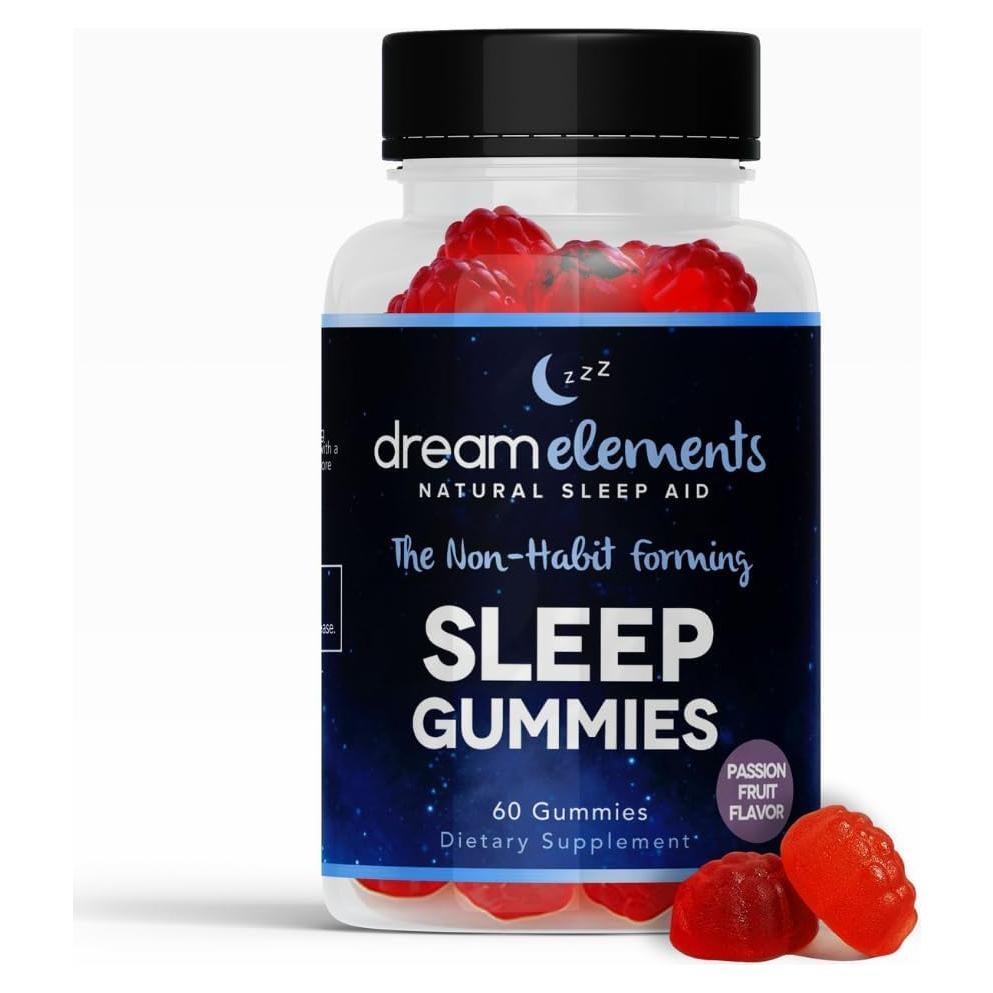 Gomitas para Dormir Dream Elements - Sabor Maracuyá, 60 Unidades