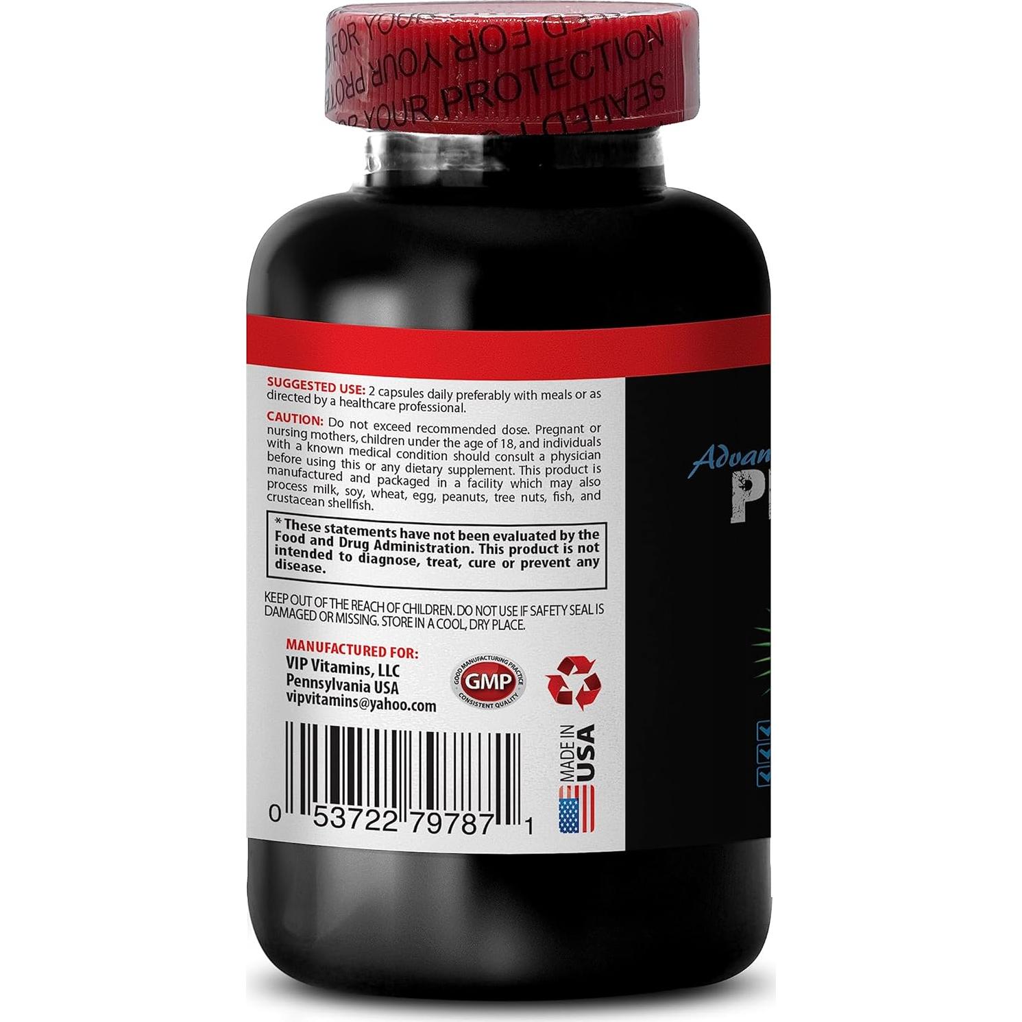 Saw Palmetto VIP VITAMINS 120 Cápsulas - Soporte Próstata