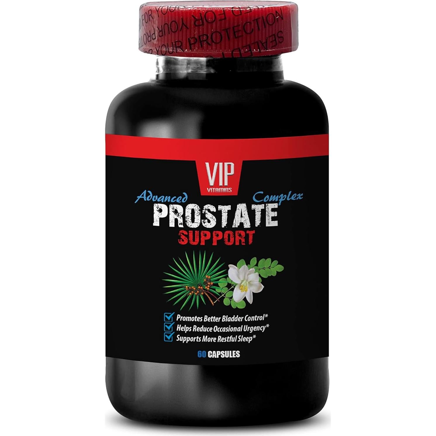 Saw Palmetto VIP VITAMINS - Soporte Prostático 60 Cápsulas