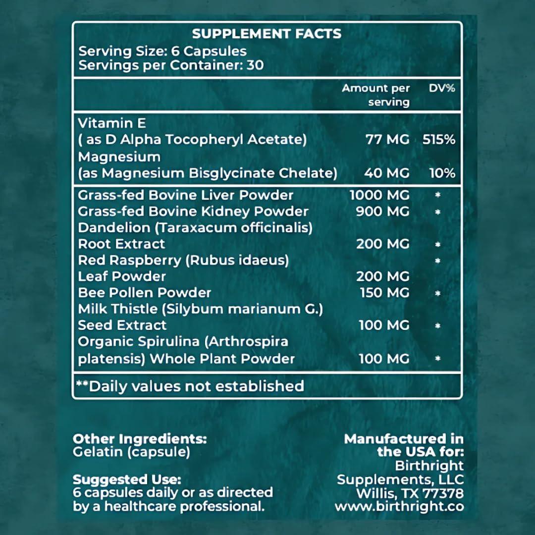 Suplemento Hormonal Femenino Birthright - 345g - Natural