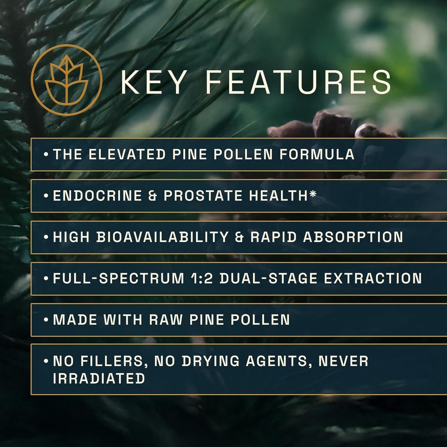 Elixir de Pólen de Pino y Raíz de Ortiga Forest Prana 118ml