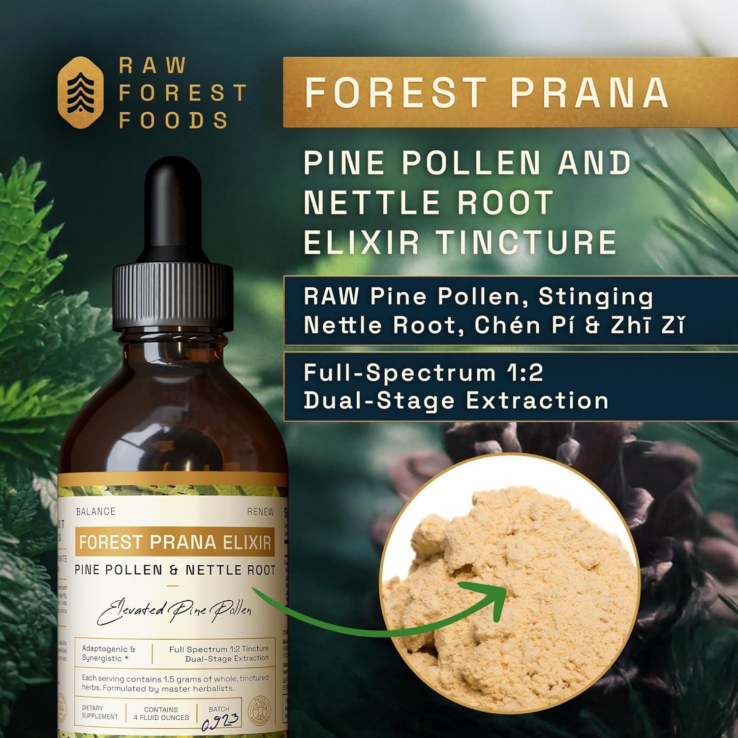 Elixir de Pólen de Pino y Raíz de Ortiga Forest Prana 118ml