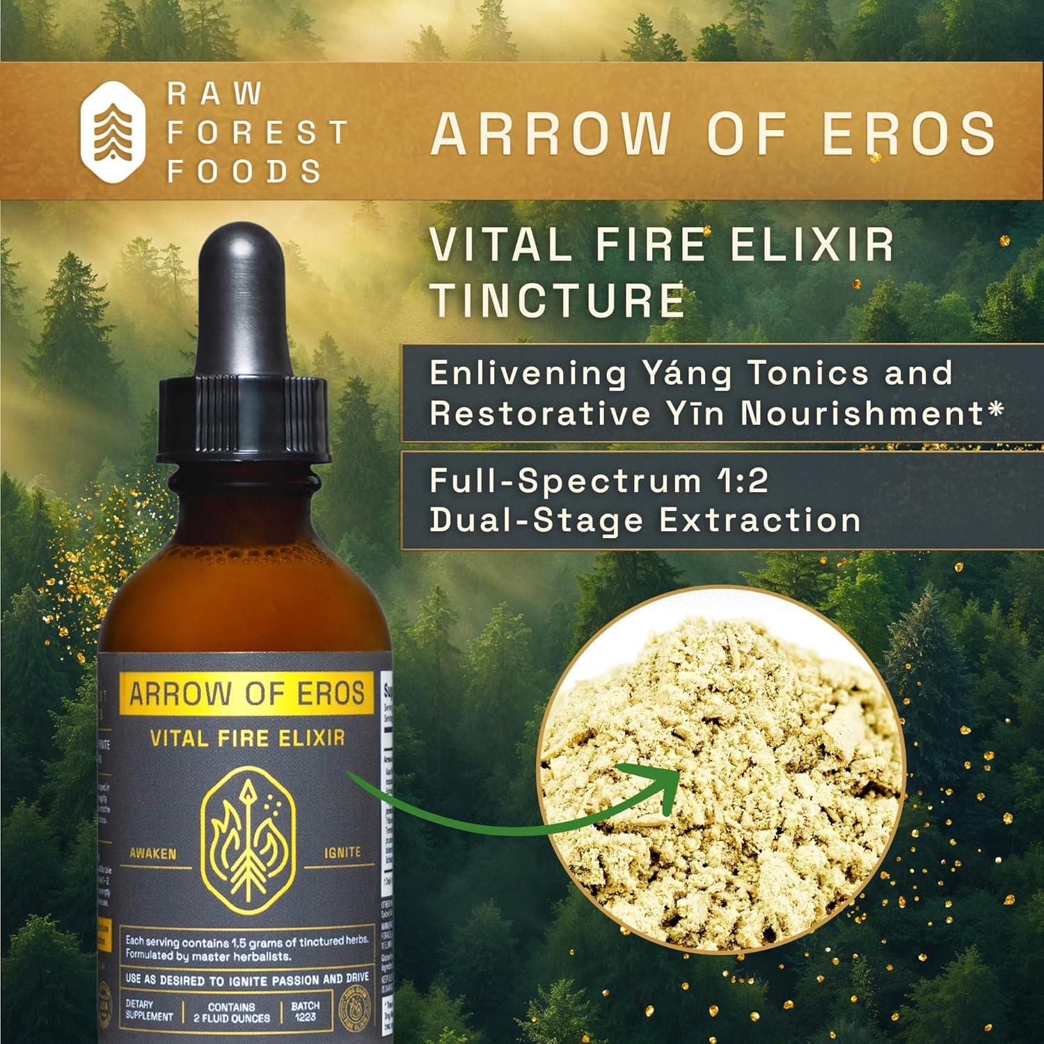 Tinctura de Polen de Pino RAW Forest Foods 60 ml - Elixir Jīng-Shēn