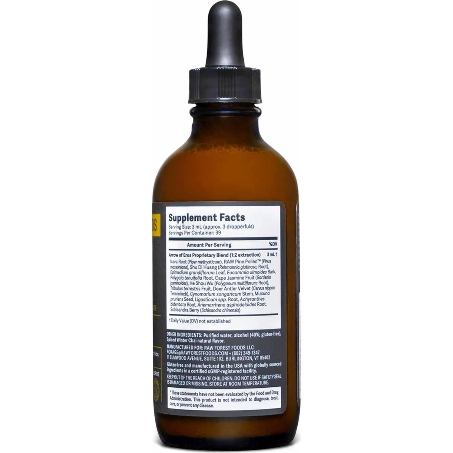 Tinctura de Polen de Pino RAW Forest Foods 60 ml - Elixir Jīng-Shēn