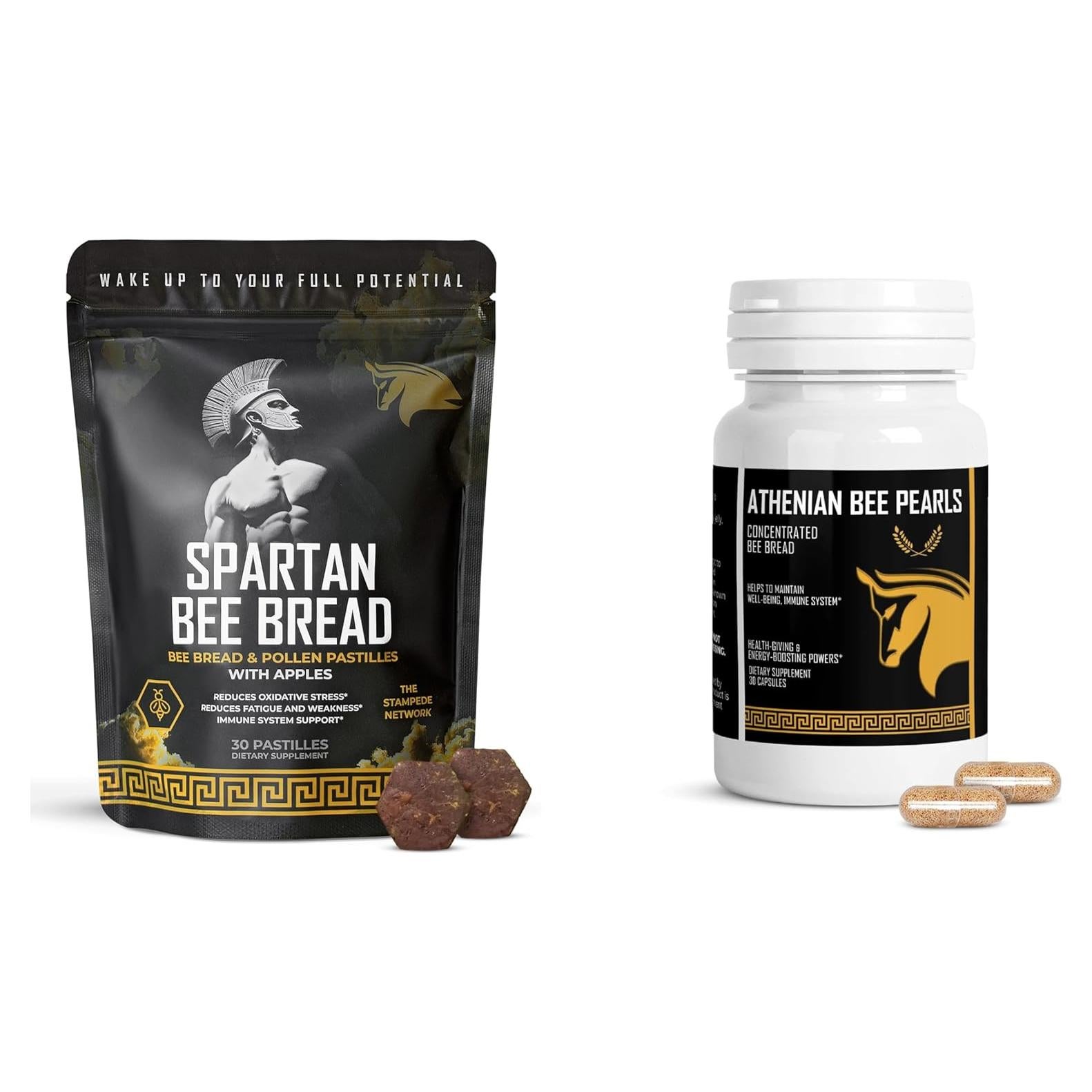 Paquete de Pan de Abeja y Perlas de Abeja Orgánico 100g