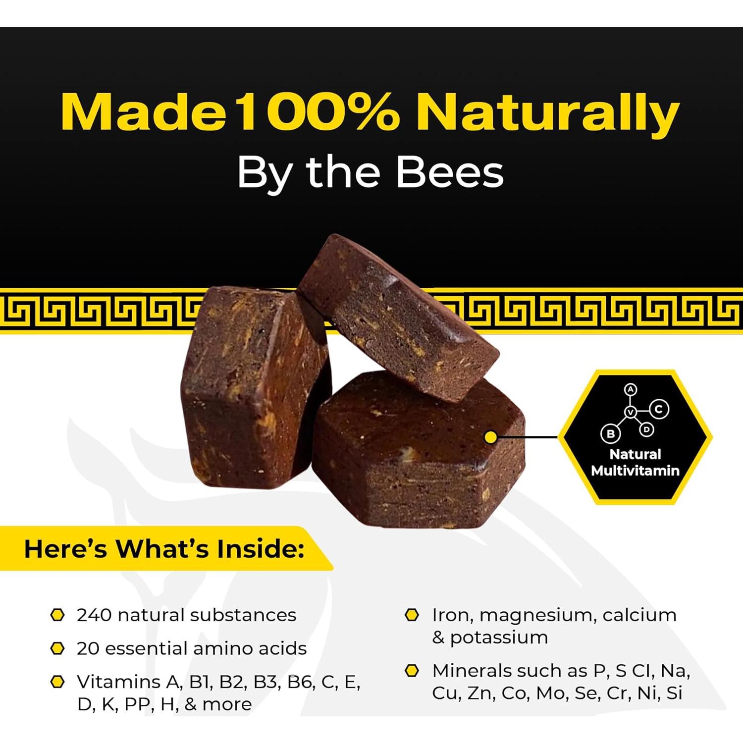 Paquete de Pan de Abeja y Perlas de Abeja Orgánico 100g