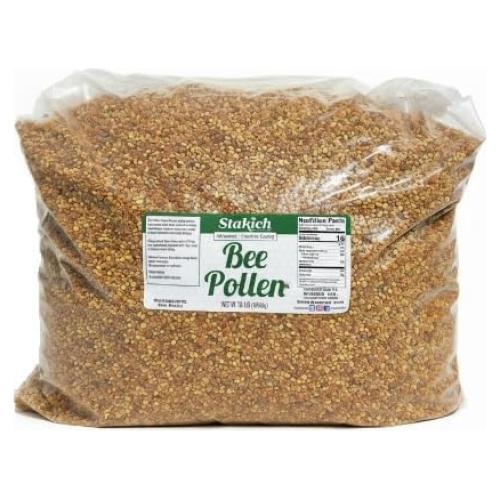 Gránulos de Polen de Abeja Stakich 4.54 kg - 100% Puro y Natural