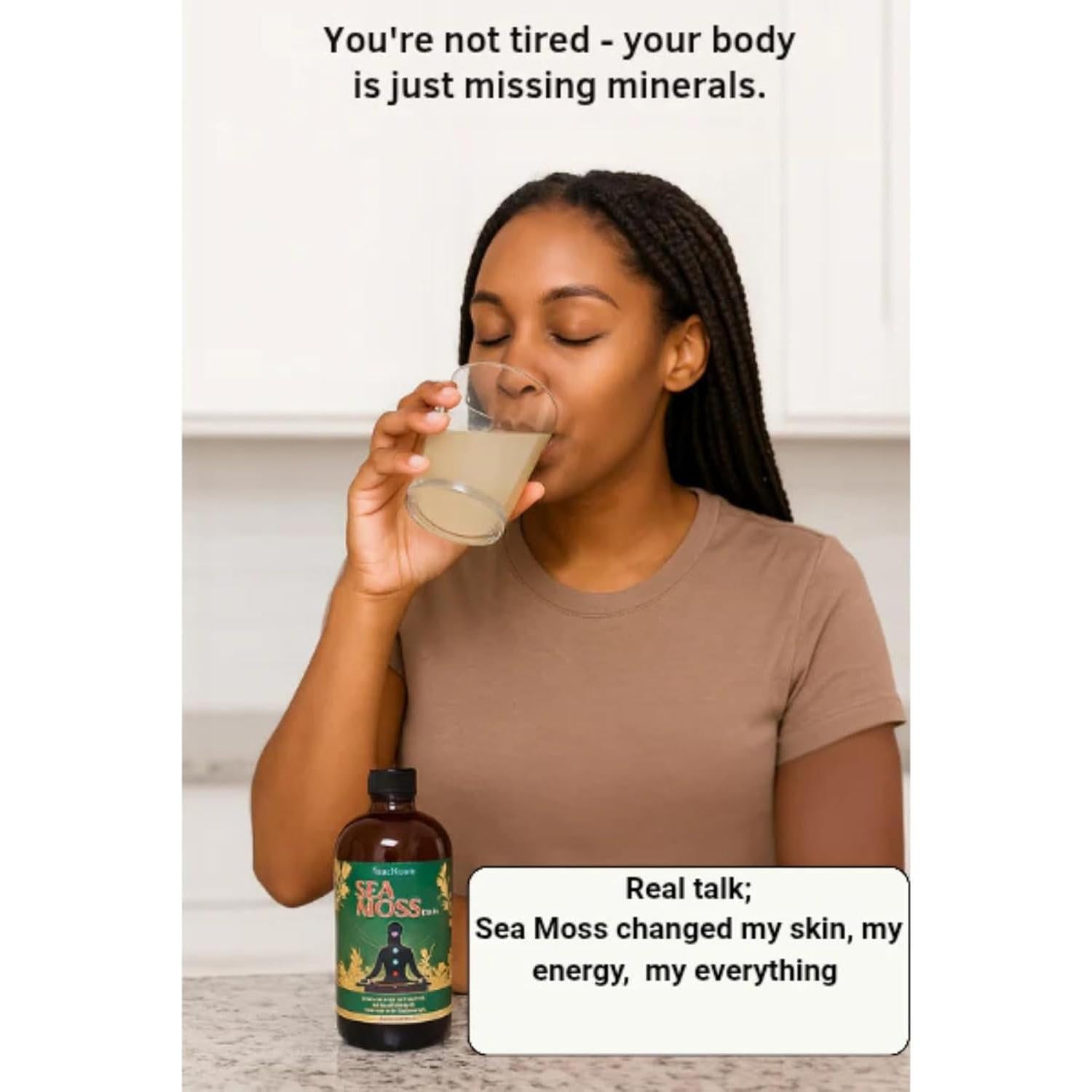 Tónico de Musgo Marino Liquid Blenz 946 ml - Suplemento Herbal