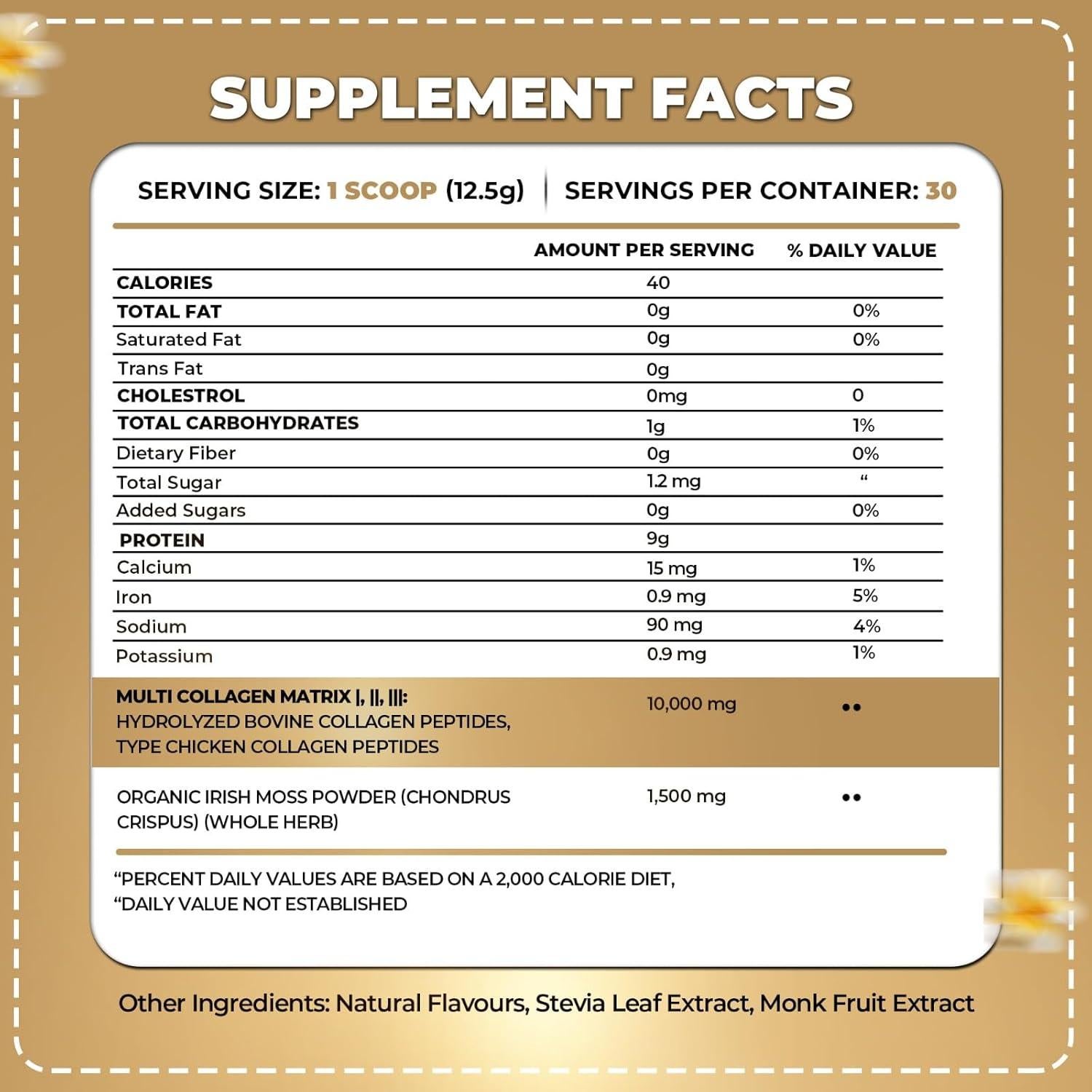 Colágeno Hidrolizado Organics Nature Caramelo Vainilla 380g