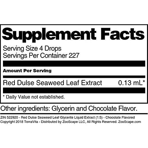 Extracto Líquido de Glicerita de Alga Dulse Roja TerraVita 28.35 g