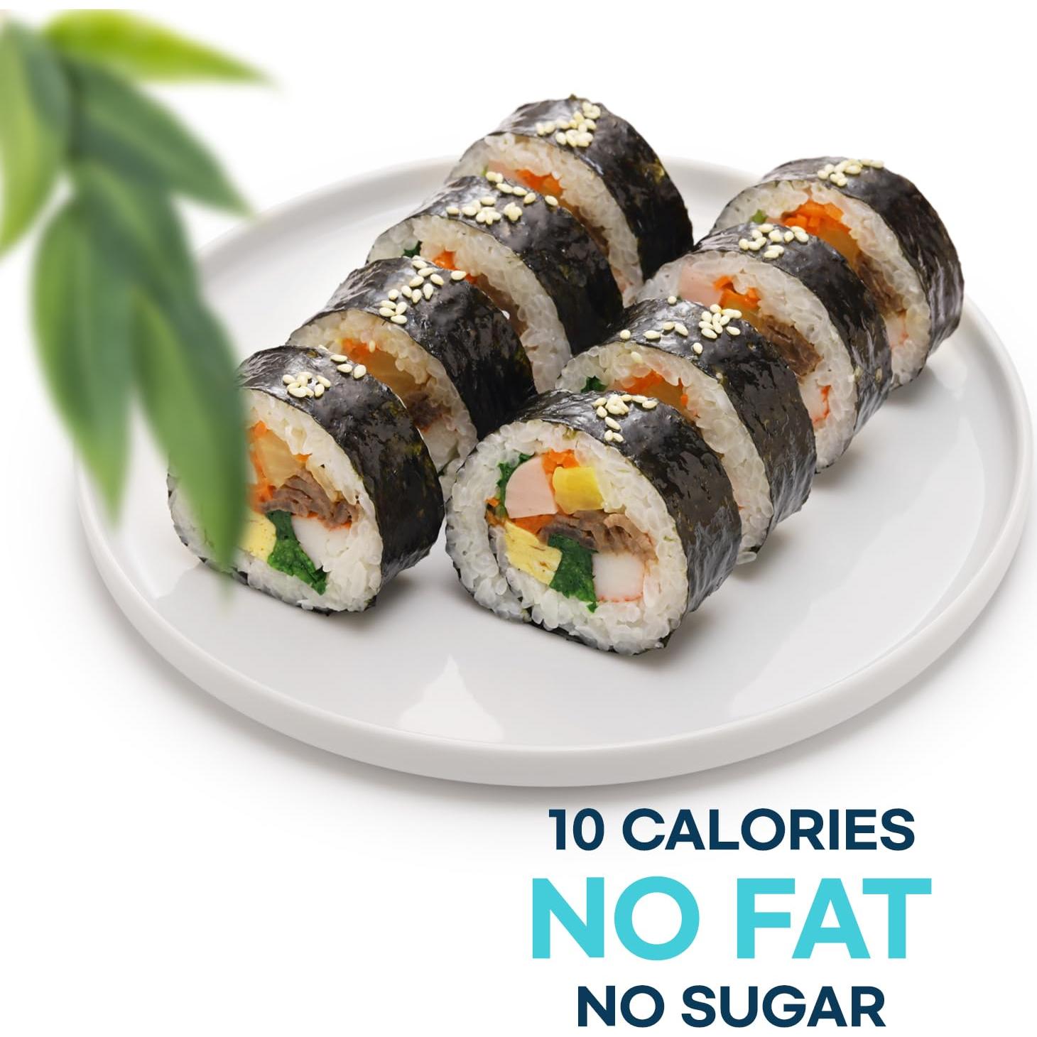 Hojas de Alga Nori Blue Ocean 100 Hojas 280g Orgánico