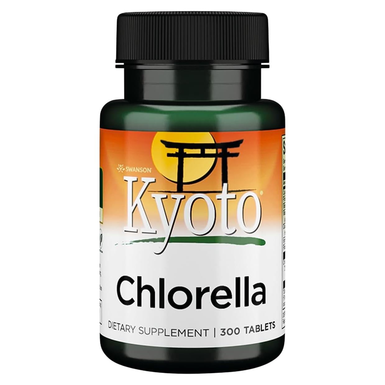 Chlorella 194 mg Swanson 300 Tabletas Vegetales