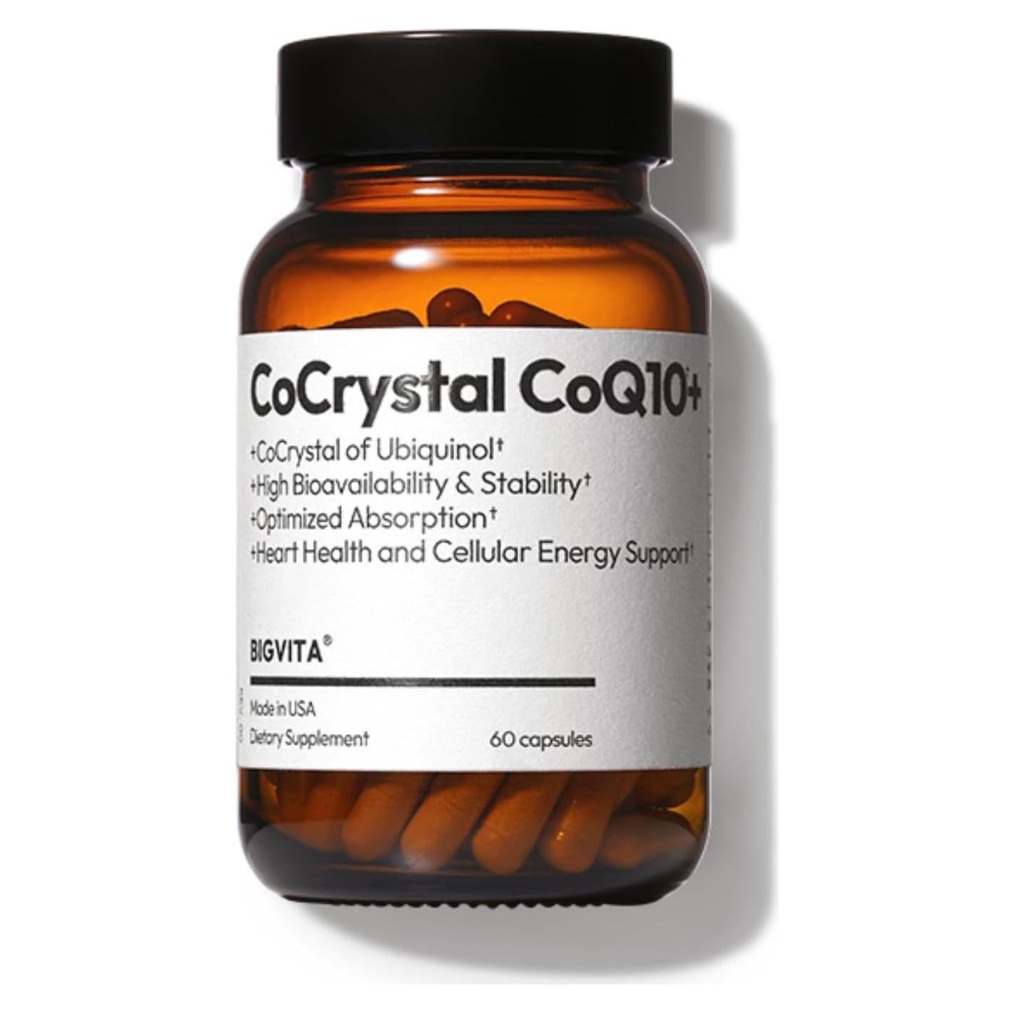 Suplemento BIGVITA CoCrystal CoQ10 120 mg - 60 Cápsulas