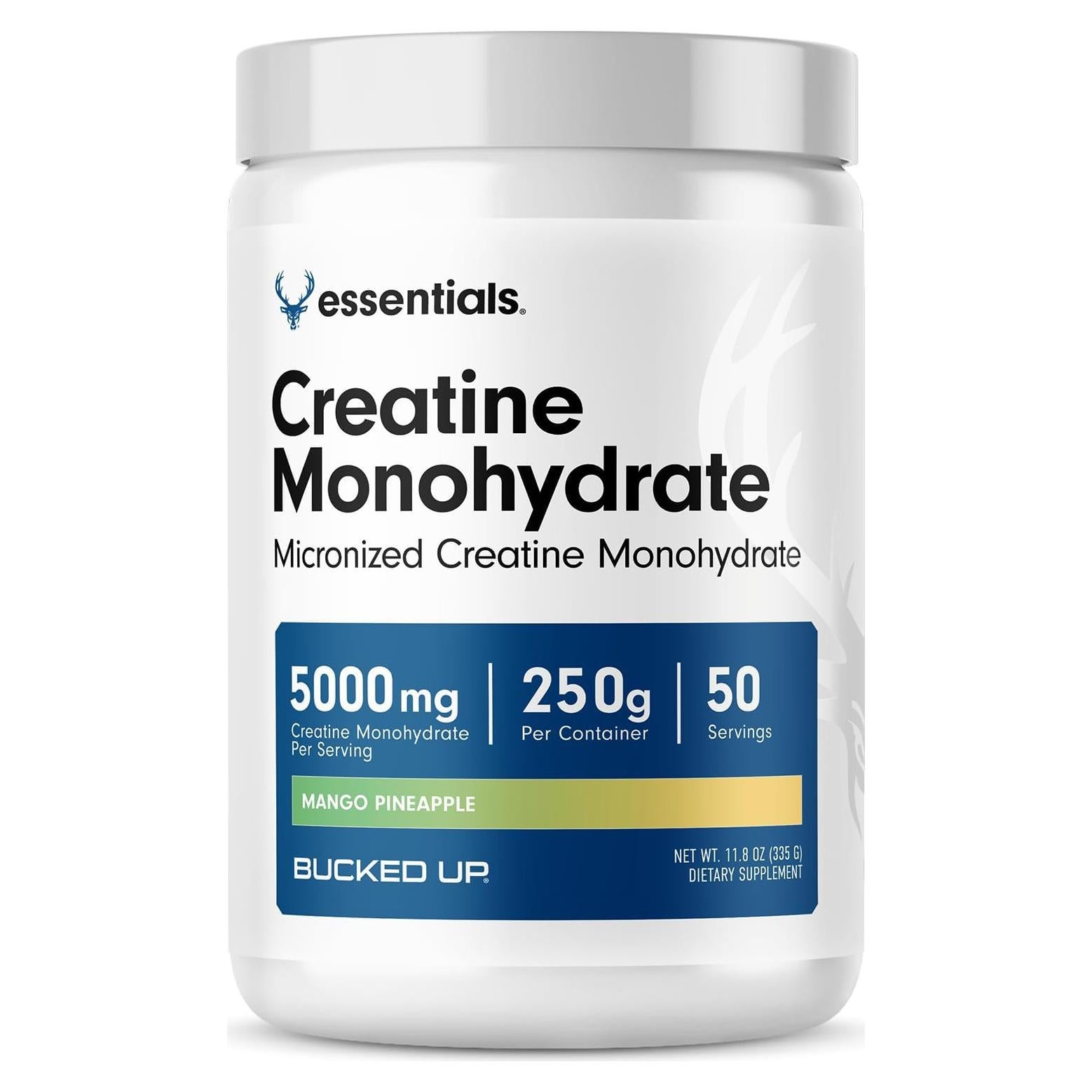 Creatina Monohidratada Sabor Mango Piña Bucked Up 250g