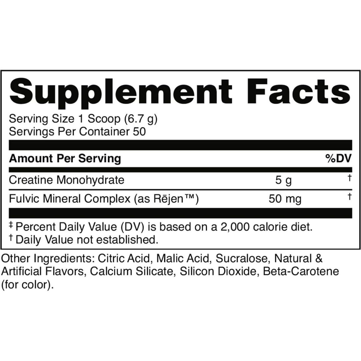 Creatina Monohidratada Sabor Mango Piña Bucked Up 250g