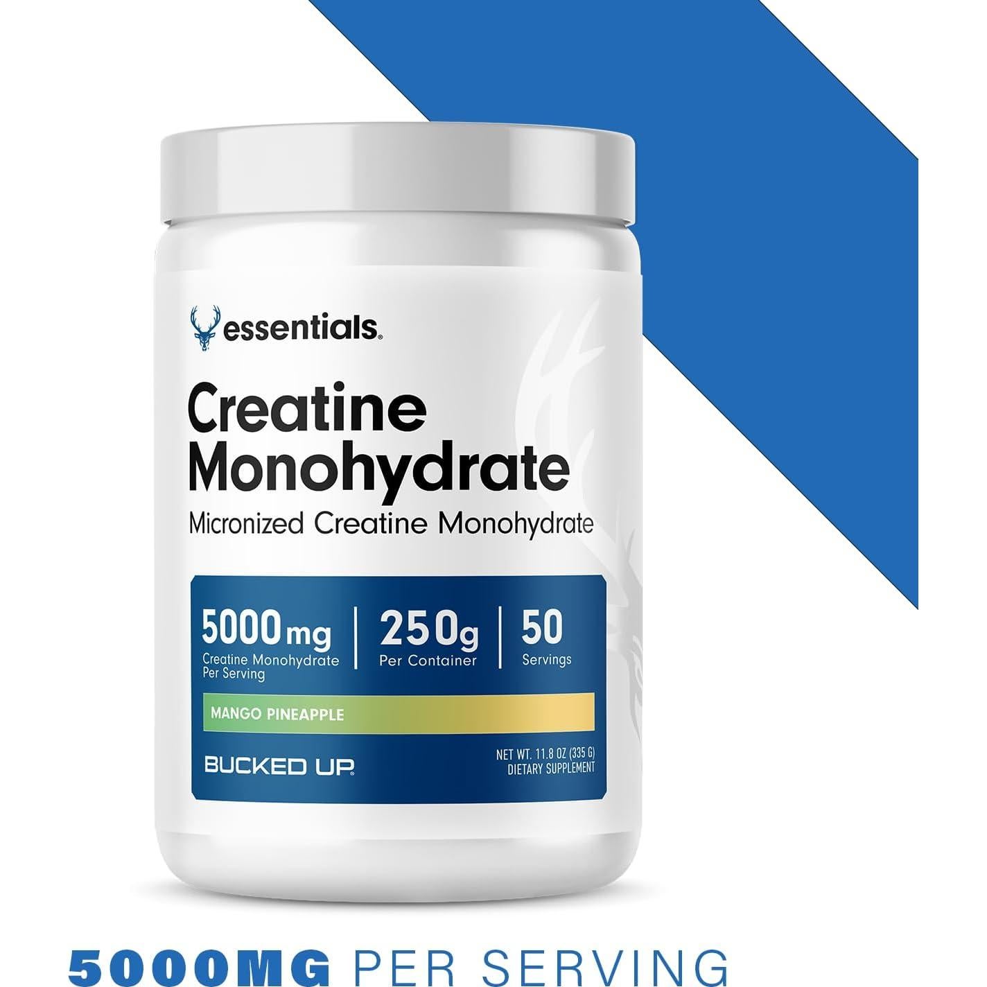 Creatina Monohidratada Sabor Mango Piña Bucked Up 250g